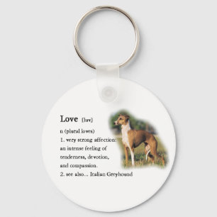 Llavero Regalos de arte de Greyhound en Italia