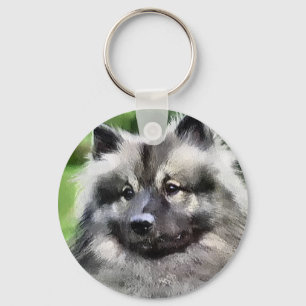 Llavero Regalos de arte de Keeshond