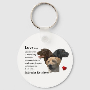 Llavero Regalos de arte de Labrador Recuperador