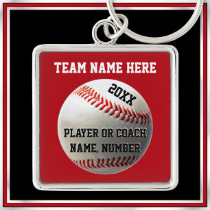 Llavero Regalos de béisbol personalizados para jugadores o