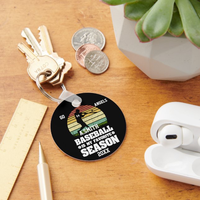 Llavero Regalos de béisbol personalizados para niños y Chi (Escritorio )