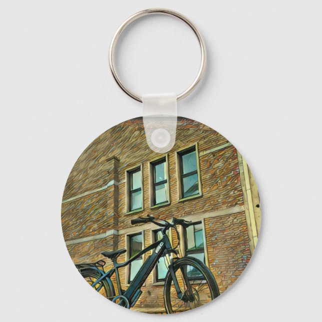 Llavero Regalos de bicicleta para ella (Anverso)