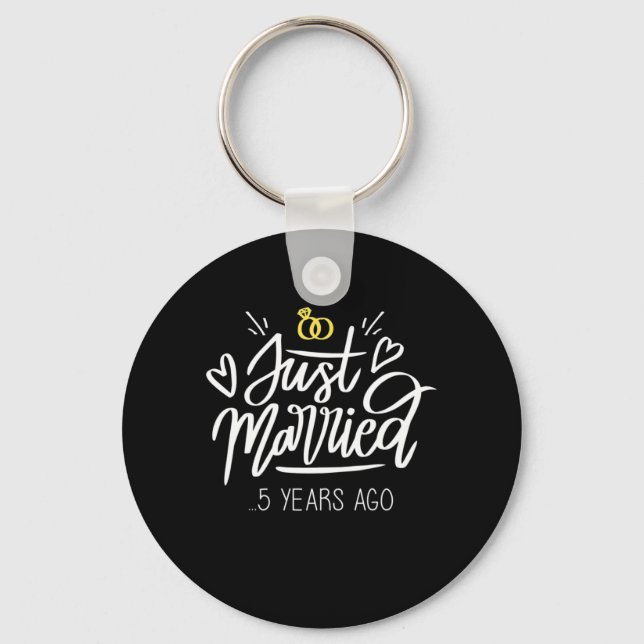 Llavero Regalos de boda | 5° Aniversario Boda (Anverso)