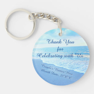 Llavero Regalos de boda de destino de personalizable para 