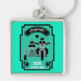 Llavero Regalos De Boda De Motocicleta Para Pareja