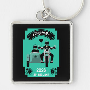 Llavero Regalos De Boda De Motocicleta Para Pareja
