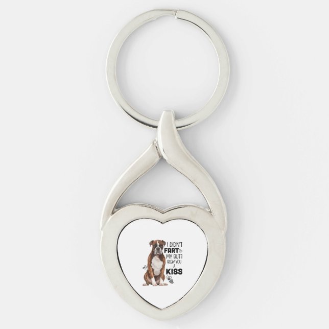 Llavero Regalos de Boxer Dog (Anverso)