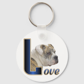 Llavero Regalos de Bulldog en inglés