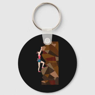 Llavero Regalos de camiseta vintage de escalada en roca pa