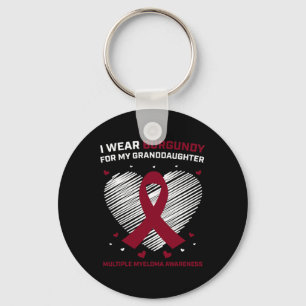Llavero Regalos de cáncer de sangre nieta Mieloma múltiple