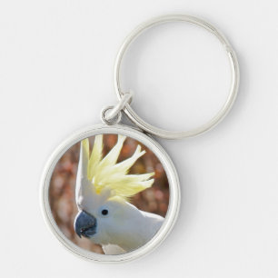Llavero Regalos de Cockatoo Bird Peace Love Destiny