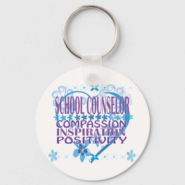 Llavero Regalos de consejeros escolares (Anverso)