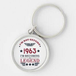 Llavero Regalos de cumpleaños 60 vintage personalizados