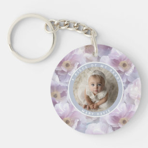 Llavero Regalos de cumpleaños de moda para papá Foto Rosa