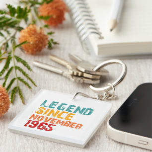 Llavero Regalos de cumpleaños Legend 1965 60 para hombres 