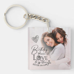 Llavero Regalos de cumpleaños minimalistas personalizados
