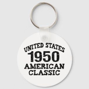 Llavero Regalos de cumpleaños número 60, 1950