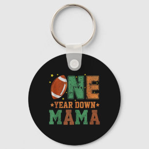 Llavero Regalos de cumpleaños para mamá de fútbol primer a