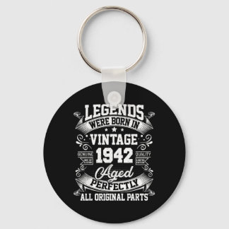 Llavero Regalos de cumpleaños Vintage 85 Hombres Mujeres 8