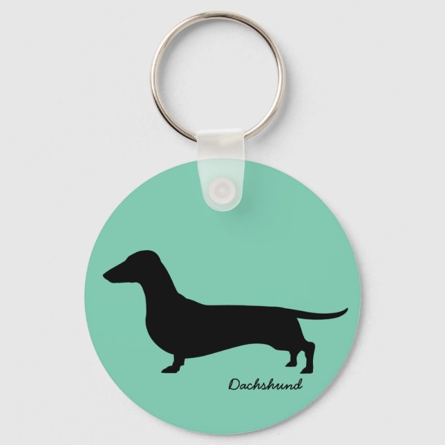 Llavero Regalos de Dachshund (Anverso)