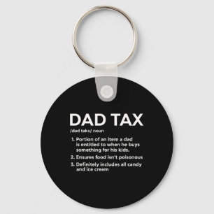 Llavero Regalos De Definición De Impuestos Para Papá Graci