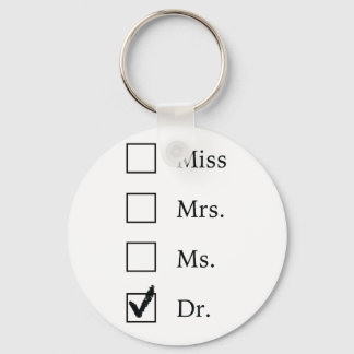 Llavero Regalos de doctorado para mujeres