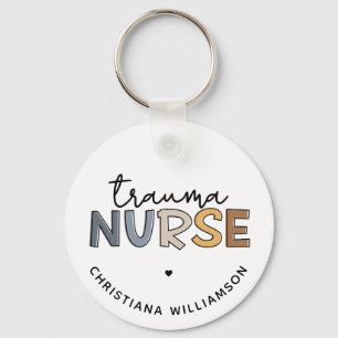 Llavero Regalos de Enfermería de Trauma Personalizado Enfe