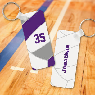 Llavero regalos de espíritu del equipo del club de voleibo