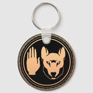 Llavero Regalos de First Nations Keychain Native Wolf Art