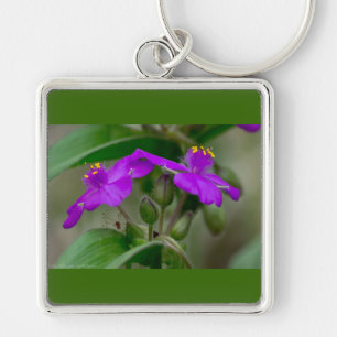 Llavero Regalos de flores silvestres de gemelos de Tradesc