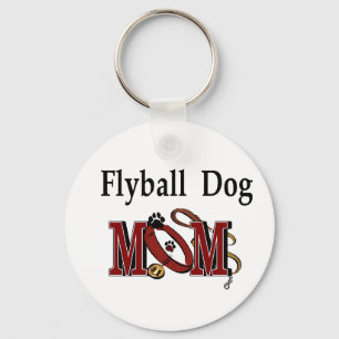 Llavero Regalos de Flyball Dog Mom