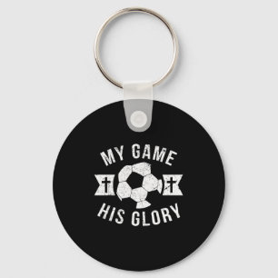 Llavero Regalos de fútbol cristiano para adolescentes chic