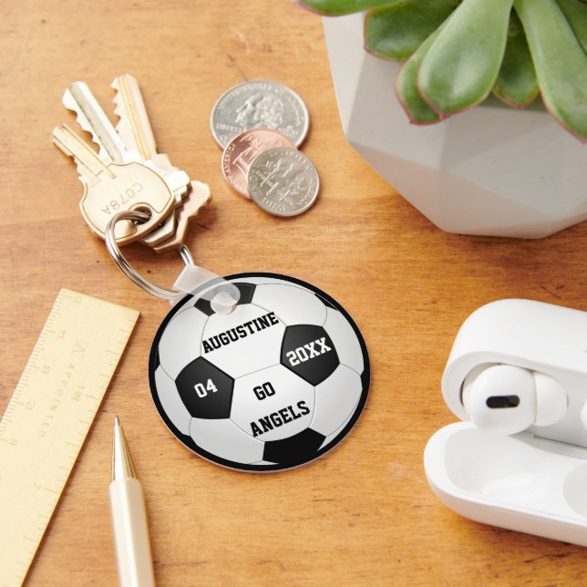Llavero Regalos de fútbol personalizados para niños y Chic (Escritorio )