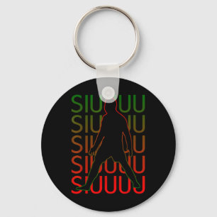 Llavero Regalos de fútbol Siuuu para amantes del fútbol Fa