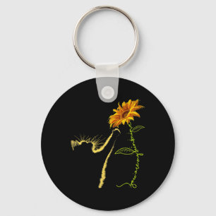 Llavero Regalos De Girasol De Gato Para Los Amantes Del Ga