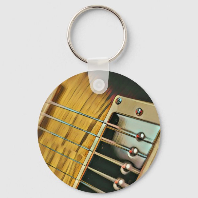 Llavero Regalos de guitarra para él (Anverso)