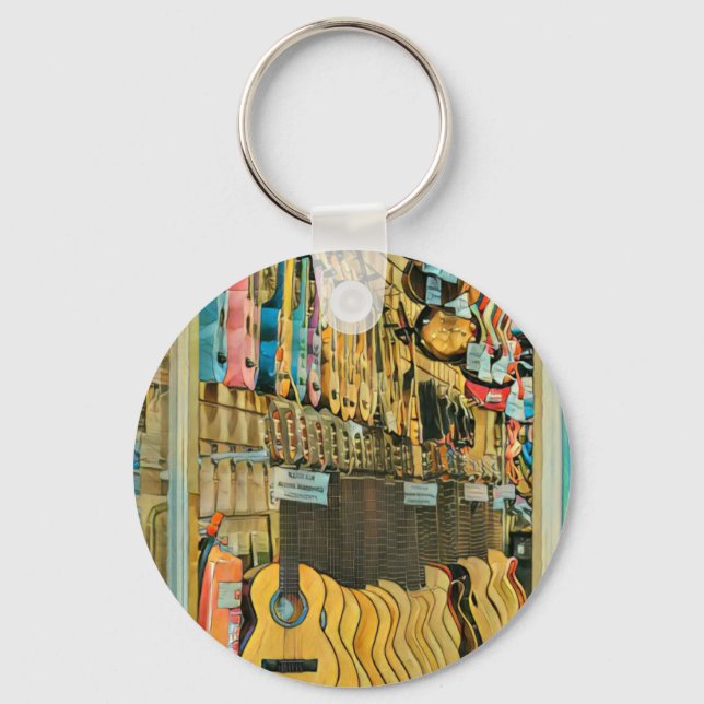 Llavero Regalos de guitarrista de Guay (Anverso)
