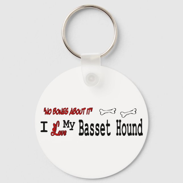 Llavero Regalos de Hound Basset (Anverso)