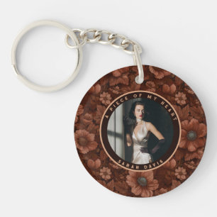 Llavero Regalos de Jubilación Retro para Anémonas Florales