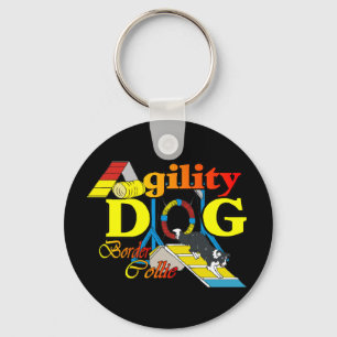 Llavero Regalos de la agilidad del border collie