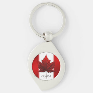 Llavero Regalos de la bandera de Canadá por la cadena de s