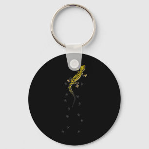 Llavero Regalos de lagarto reptil gecko leopardo lindo par