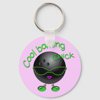 Llavero Regalos de las cadenas de claves de boliche de los