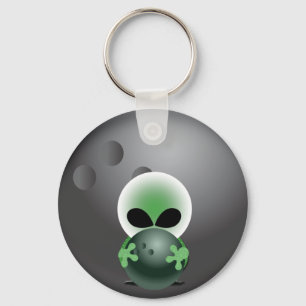 Llavero Regalos de las cadenas de claves de boliche de los