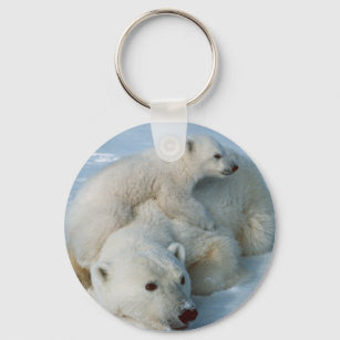 Llavero Regalos de los amantes del oso polar