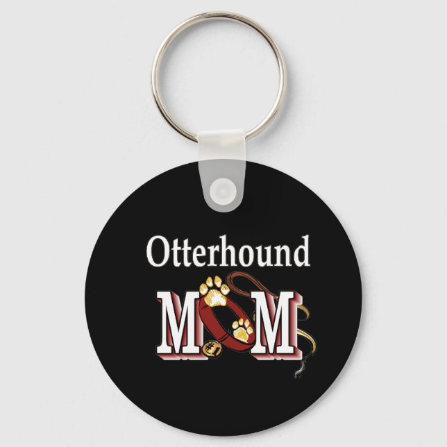 Llavero Regalos de mamá Otterhound (Anverso)