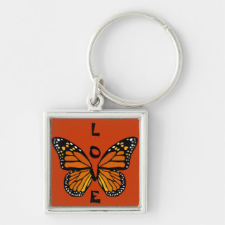 Llavero Regalos de mariposa de estilo Keychain Love Butter