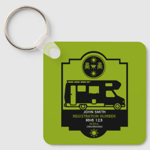 Llavero Regalos de Motorhome Campsite