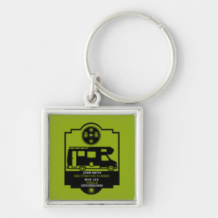 Llavero Regalos de Motorhome Campsite