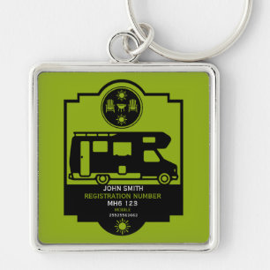 Llavero Regalos de Motorhome Campsite